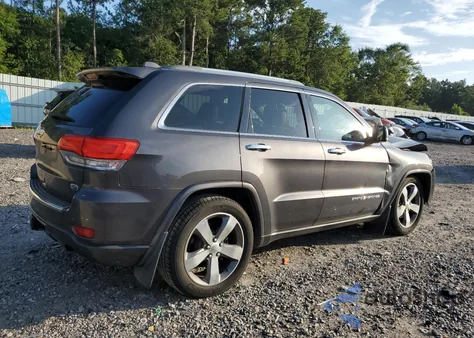 2014 Jeep Grand Cherokee Overland из США, поврежденный, VIN 1C4RJFCG6EC547506